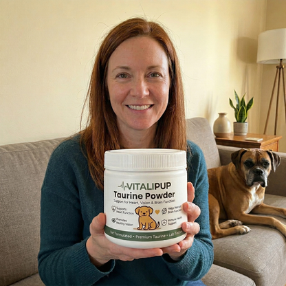 Stop The Silent Deficiency Before The Damage Is Done With Vitalipup Taurine Powder